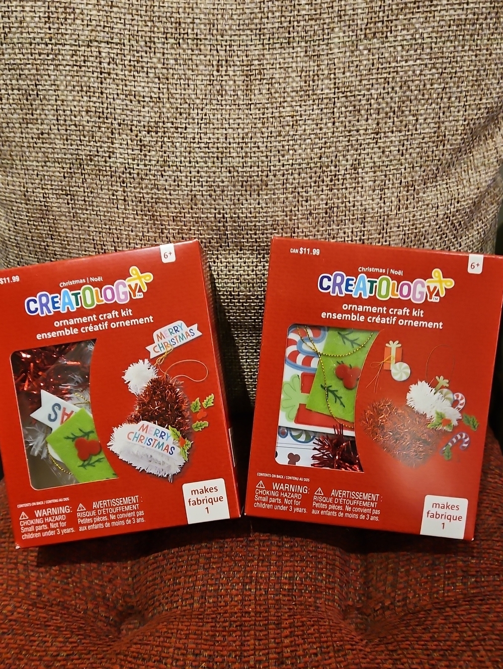 Christmas Ornament Craft Kits (2 Pack)